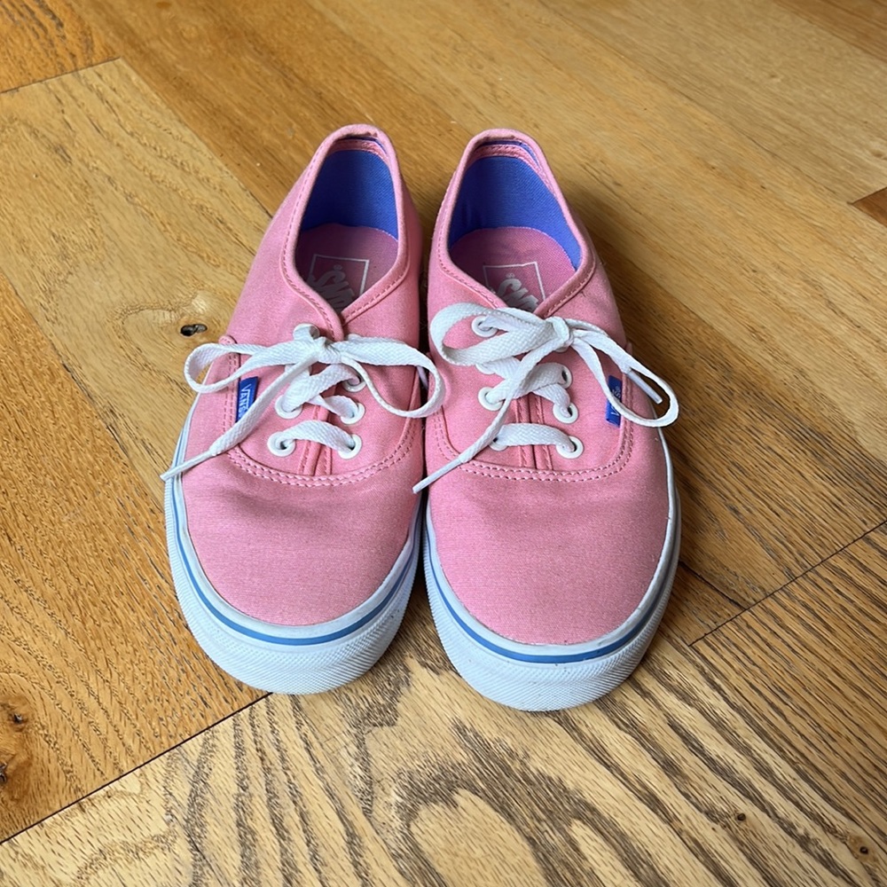Pink Authentic Vans - Picture 2 of 4